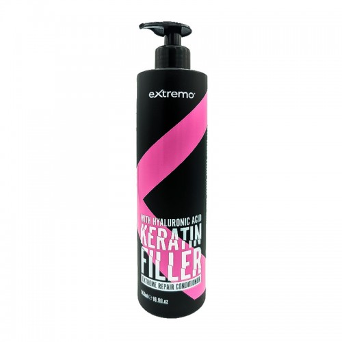 Кондиціонер для відновлення волосся Extremo Keratin Filler Repair Conditioner з кератином (ЕХ431) 500 мл 