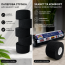 Комірці для стрижки перукарські одноразові відривні в рулоні чорні, 5 шт