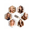 Набір професійних термобрашів для волосся Nano Technology Ceramic Ionic круглих керамічних золотих, 27 см Набір професійних термобрашів для волосся Nano Technology Ceramic Ionic круглих керамічних золотих, 27 см