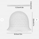 Професійна багаторазова силіконова шапочка для фарбування та мелірування волосся з гачком для колориста рожева. Професійна багаторазова силіконова шапочка для фарбування та мелірування волосся з гачком для колориста рожева.