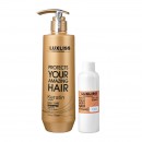 Шампунь кератиновий Luxliss Keratin Smoothing Daily Care Shampoo для щоденного використання 500 мл