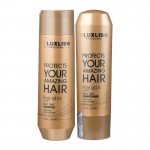 Набор Luxliss Keratin Smoothing Daily Care кератиновый шампунь и кондиционер для повседневного использования 250+200 мл