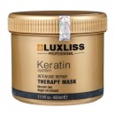 Восстанавливающая маска Luxliss Keratin Intensive Repair Therapy Mask с кератином 400 мл+ в подарок термошапка