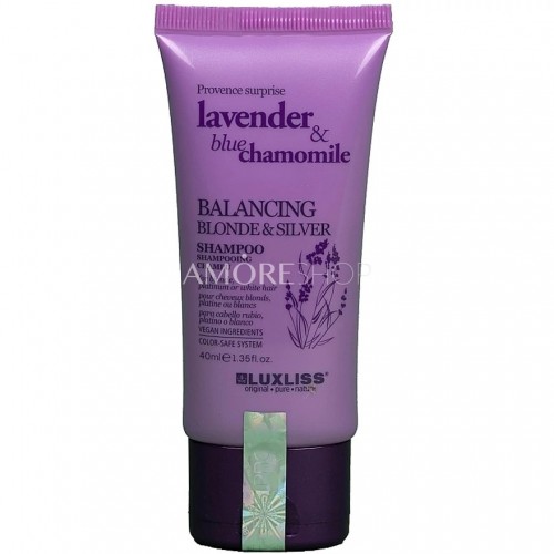 Luxliss Balancing Blonde & Silver Shampoo Шампунь для блонди 40 мл