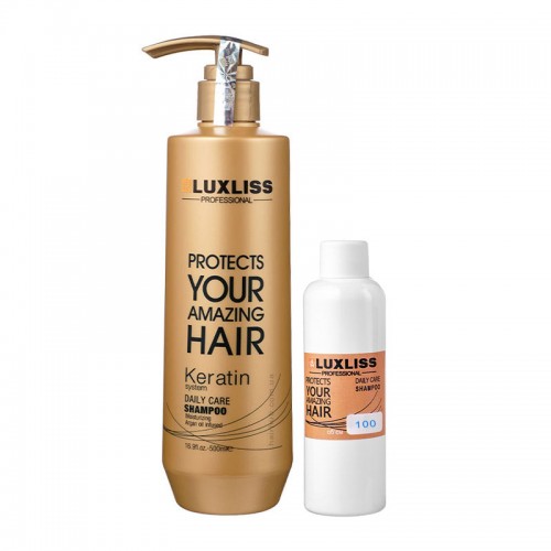 Шампунь кератиновый Luxliss Keratin Smoothing Daily Care Shampoo 100 г (разлив)