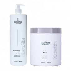 Набір Envie Luxury Keratin шампунь та маска для пошкодженого волосся з кератином 2x200 г (розлив)