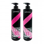 Набір Extremo Keratin Filler Repair шампунь та кондиціонер для відновлення волосся з кератином (EX428/ЕХ431) 2х200 г (розлив) Набір Extremo Keratin Filler Repair шампунь та кондиціонер для відновлення волосся з кератином (EX428/ЕХ431) 2х200 г (розлив)