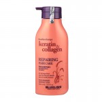 Відновлюючий шампунь з кератином та колагеном Luxliss Keratin & Collagen Repairing Hair Care Shampoo 500 мл