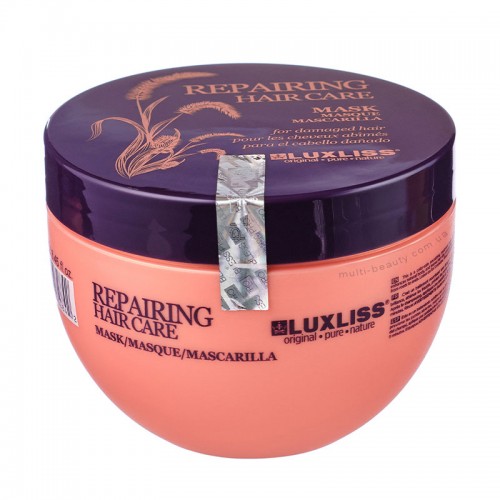 Відновлююча маска з кератином та колагеном Luxliss Keratin & Collagen Repairing Hair Care Mask Original 250 мл