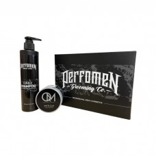 Подарочный набор для мужчин PerfomeN Daily Shampoo 250 мл + QM Matte Clay 100 мл