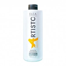 Шампунь Elea Professional Artisto Keratin Shampoo с кератином для восстановления поврежденных волос, 1000 мл