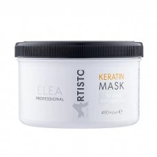 Маска Elea Professional Artisto Keratin Mask с кератином для восстановления поврежденных волос, 490 мл