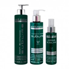 Набор Abril Et Nature Sublime Hyaluronic TRIO шампунь, маска и сыворотка для поврежденных волос, 250/200/100 мл