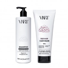 Набір VIART with Caviar Extract шампунь і маска для відновлення і розгладжування волосся, 250/200 мл