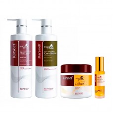 Набір Karseell Мaca Essence Repair шампунь, кондиціонер, маска та олійка для волосся, 3х500/50 мл