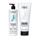 Набір проти випадіння VIART DUO with Rosemary Oil шампунь і маска для для сухого і нормального волосся, 250+200 мл