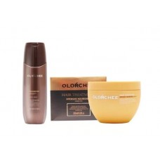 Набір для інтенсивного живлення та зволоження волосся Olorchee, шампунь 300 мл + незмивна маска 250 мл