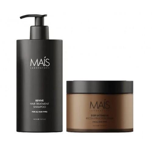 Набір для відновлення пошкодженого волосся Mais Laboratory Revive & Reconstruct Set 2х500 мл
