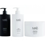 Набір Mais Laboratory для глибокого зволоження та відновлення волосся, 3х500 мл