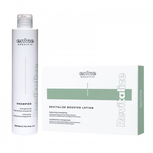 Набір Envie Specific Revitalize шампунь і ампули проти випадіння волосся та для росту волосся (EN369/EN376), 250+10x10 мл