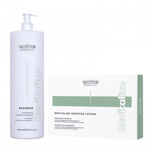 Набір Envie Specific Revitalize шампунь і ампули проти випадіння волосся та для росту волосся (EN372/EN376), 1000+10x10 мл
