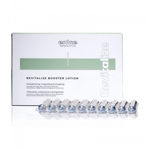 Ампули для інтенсивного росту волосся оновлена супер лінійка Envie Revitalize Booster Lotion(EN376), 10 мл ампула