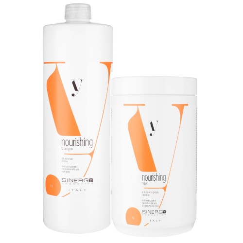 Набір Sinergy Smart DUO шампунь і маска для зволоження сухого та пошкодженого волосся, 2х1000 мл