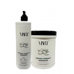 Набір VIART with Keratin & Argan Oil шампунь і маска для фарборваного і пошкодженого волосся, 2х1000 мл