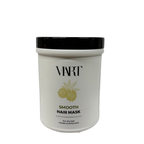 Відновлююча маска VIART Hair Mask with Castor Oil для зволоження і живлення сухого волосся, 1000 мл