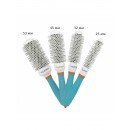 Набір професійних термобрашів для волосся Nano Ionic Ceramic круглих керамічних, 27 см