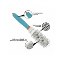 Набір професійних термобрашів для волосся Nano Ionic Ceramic круглих керамічних, 27 см