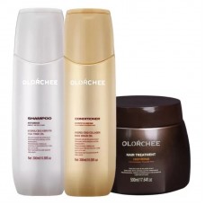 Набір Olorchee Anti Grease TRIO-1 шампунь, кондиціонер і маска для жирного волосся і шкіри голови 2х300+500 мл