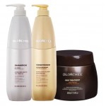 Набір Olorchee Anti Grease TRIO-2 шампунь, кондиціонер і маска для жирного волосся і шкіри голови 2х800+500 мл