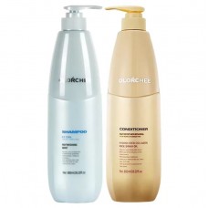 Набір Olorchee Ice Cool DUO шампунь та кондиціонер для нормального та жирного волосся 2x800 мл