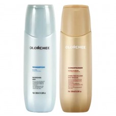 Набір Olorchee Ice Cool DUO шампунь та кондиціонер для нормального та жирного волосся 2x300 мл