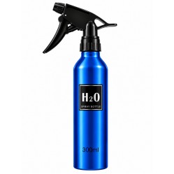 Перукарський пульверизатор Beauty Tools для волосся H2O метал, синій, 300 мл