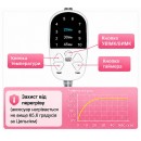 Преміальна електрична тканинна термошапка сушуар My Cosmetics для масок, ламінування та лікування волосся (рожева)