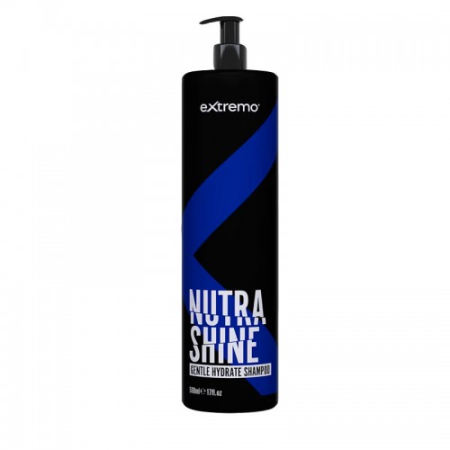 Шампунь Extremo Nutra Shine Gentle Hydrate Shampoo щоденний для делікатного очищення та зволоження волосся (EX240) 500 мл