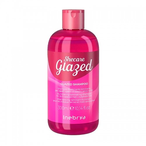 Шампунь Inebrya Sheсарe Glazed Shampoo для блеска волос с эффектом глазирования, 300 мл