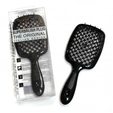 Продувна широка гребінець для укладання волосся та сушіння феном Janeke Superbrush Plus Hollow Comb