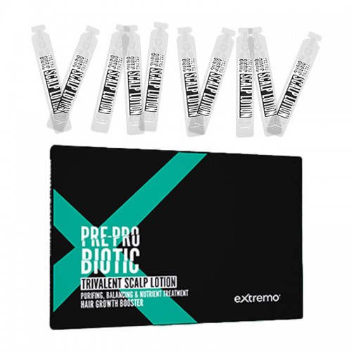 Ампули Extremo Pre-Probiotic Trivalent Scalp Lotion тривалентні для росту волосся (EX225) 10*10 мл (упаковка)