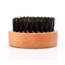 Щетка для фейда, бороды Barber Beard Brush для барбера, парикмахера круглая 5,5 см