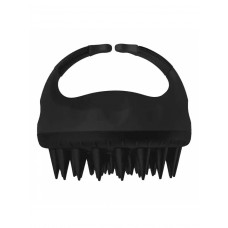 Щітка-масажер для миття шкіри голови полімерний із силіконовими зубцями