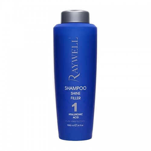 Шампунь для блиску волосся Raywell Shine Filler Shampoo з гіалуроновою кислотою 500 г (розлив)