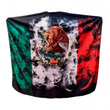 Парикмахерская накидка-пеньюар для клиента Barber Mexican Flag водостойкий нейлон 140х160 см