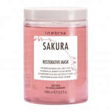 Відновлююча гель-маска для волосся Inebrya Sakura Restorative Mask