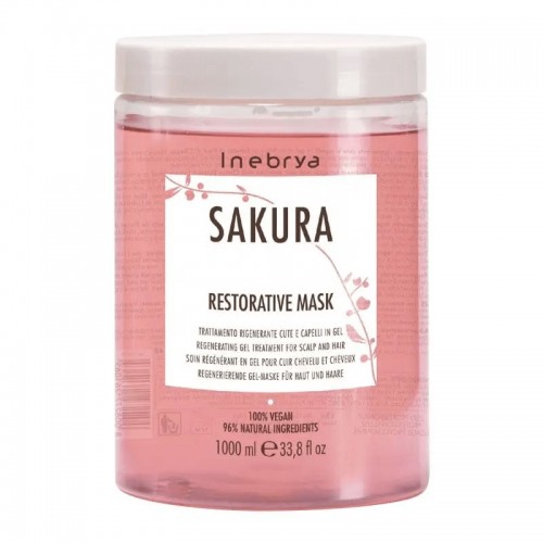 Восстанавливающая гель-маска для волос Inebrya Sakura Restorative Mask