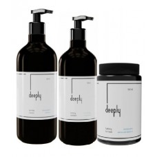 Набір Deeply Hydrating TRIO шампунь+маска+кондиціонер для зволоження волосся, 3х1000 мл