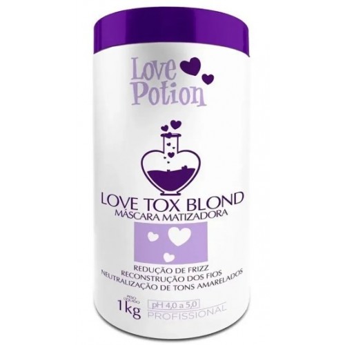Ботекс для волосся Love Potion Blond Tox Blond матуючий для блондинок, 1000 мл