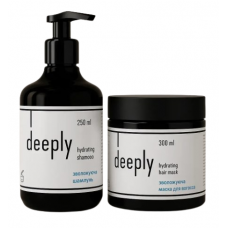 Набір Deeply Hydrating DUO шампунь та маска для зволоження сухого волосся, 300/250 мл
